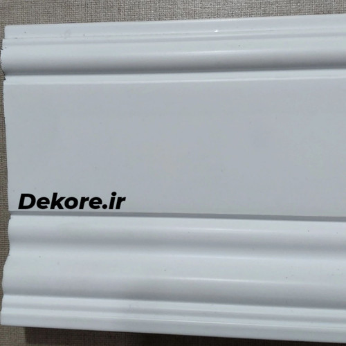 قرنیز PVCساختمانی سفید با عرض ١١ سانت