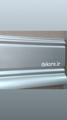 قرنیز 10 سانت نقره ای متالیک مدل لوکس کد 0111